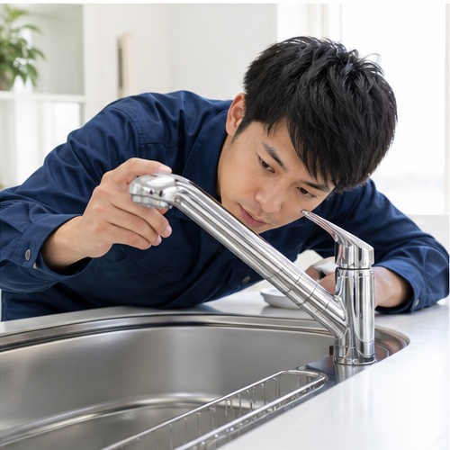 水まわり工房の蛇口点検